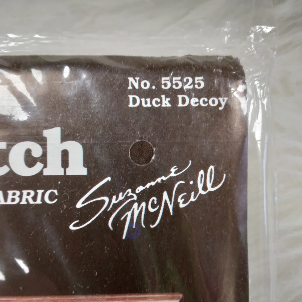 COUNTED CROSS STITCH KIT McNeill 5525, Duck Decoy